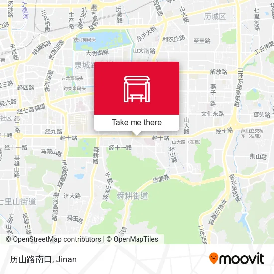 历山路南口 map