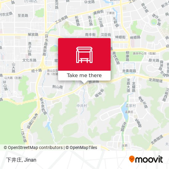 下井庄 map