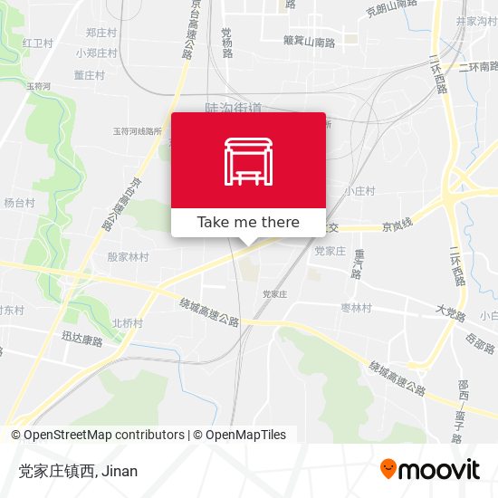 党家庄镇西 map