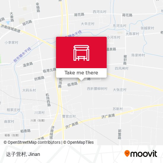 达子营村 map