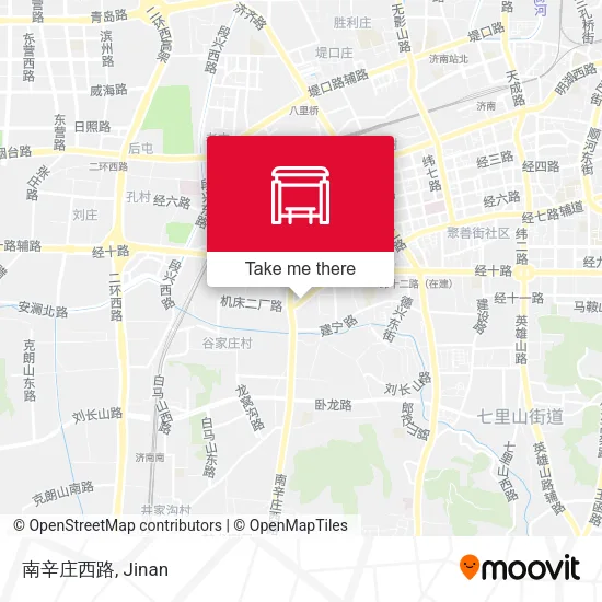 南辛庄西路 map