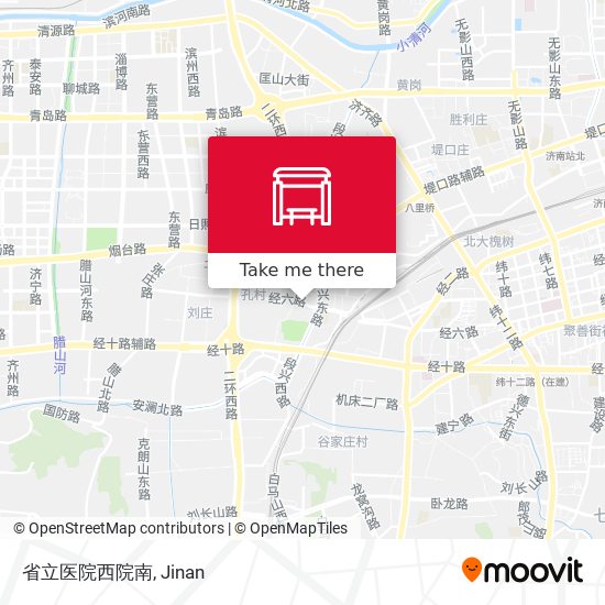 省立医院西院南 map
