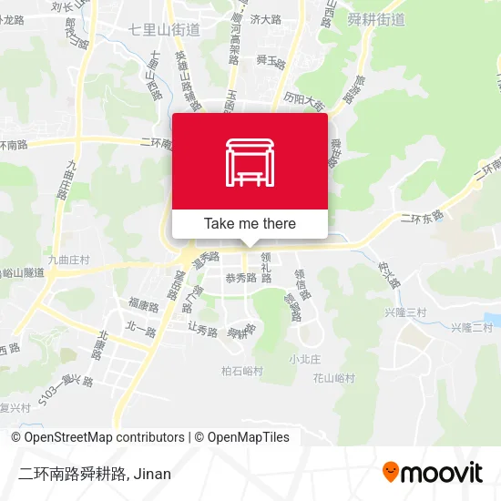 二环南路舜耕路 map