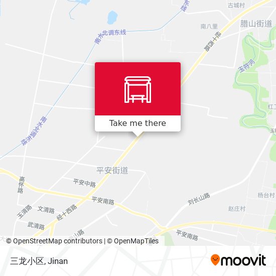 三龙小区 map