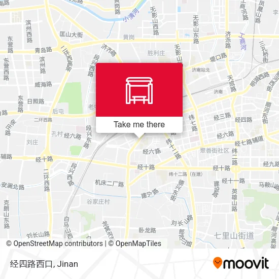 经四路西口 map