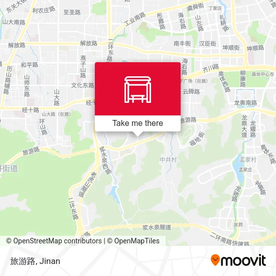 旅游路 map