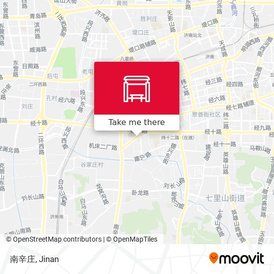 南辛庄 map