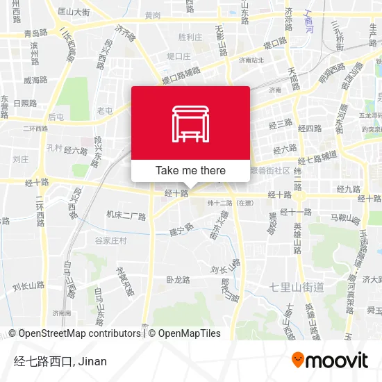 经七路西口 map
