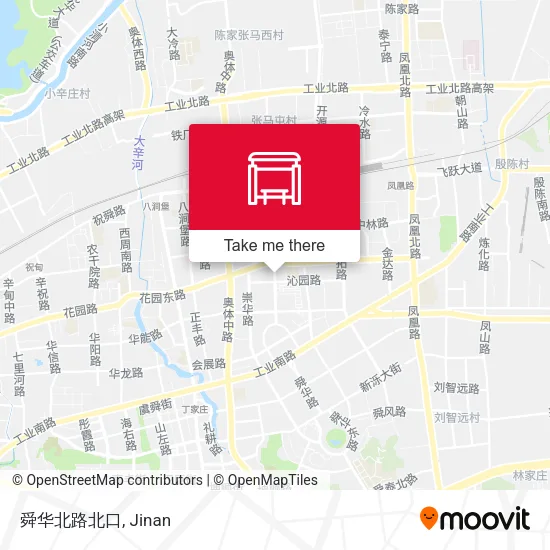 舜华北路北口 map