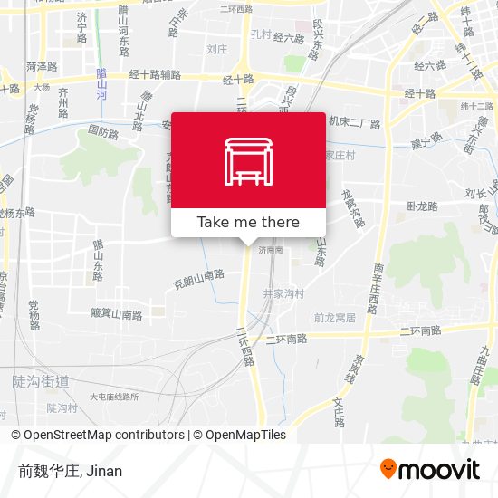 前魏华庄 map