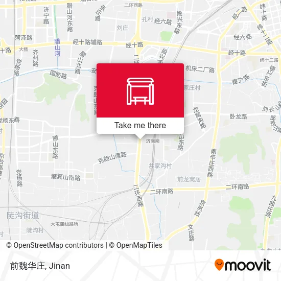 前魏华庄 map