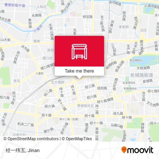 经一纬五 map