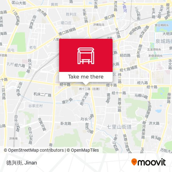德兴街 map