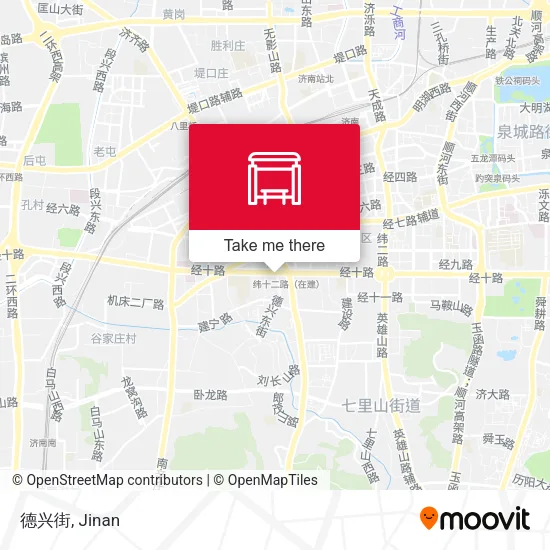 德兴街 map
