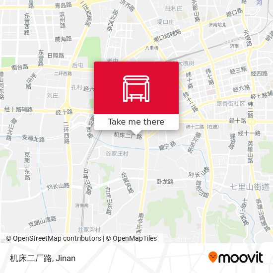 机床二厂路 map