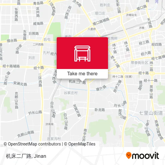 机床二厂路 map