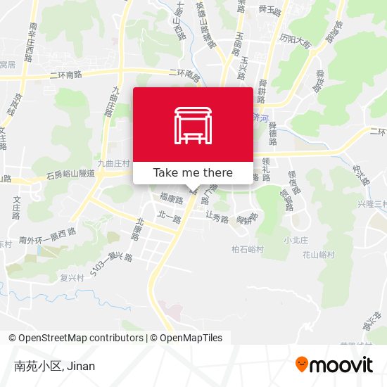 南苑小区 map