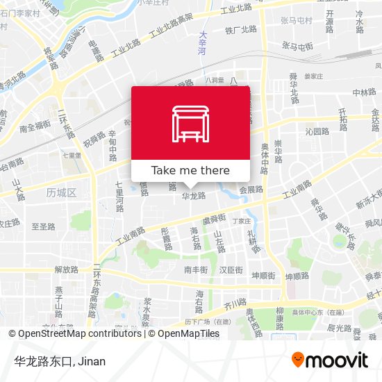 华龙路东口 map