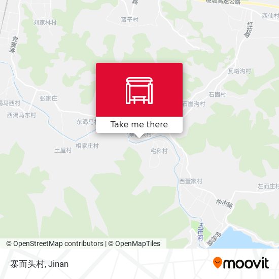 寨而头村 map