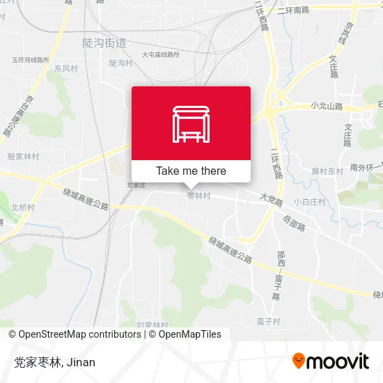 党家枣林 map