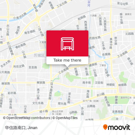 华信路南口 map