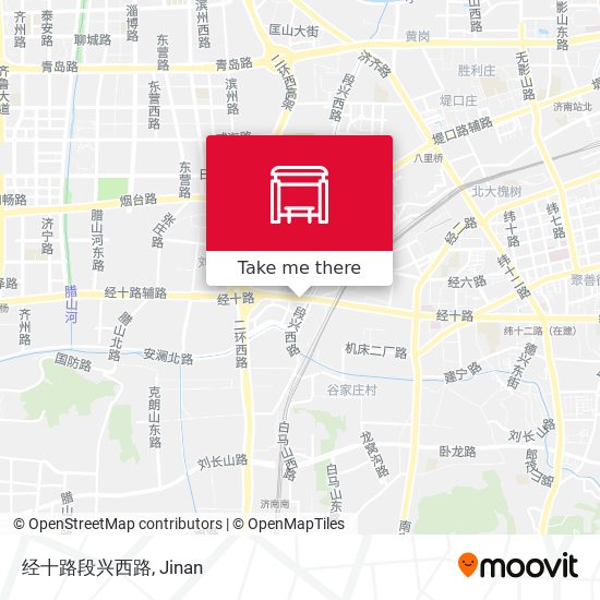 经十路段兴西路 map