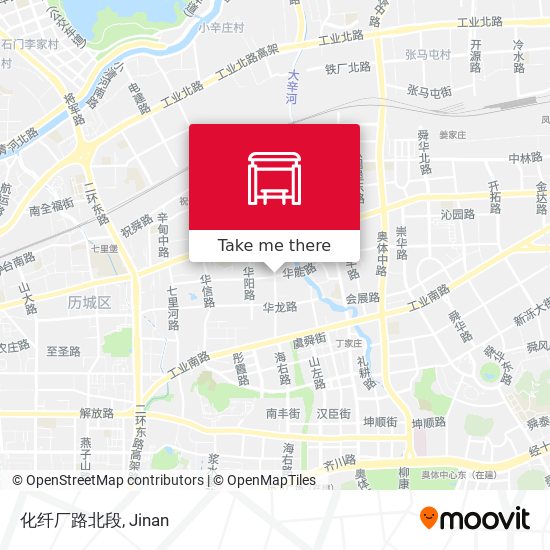 化纤厂路北段 map