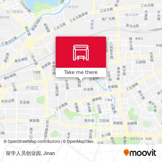 留学人员创业园 map