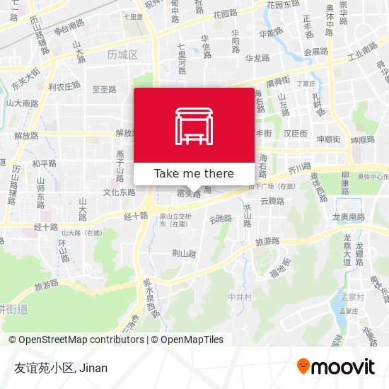 友谊苑小区 map