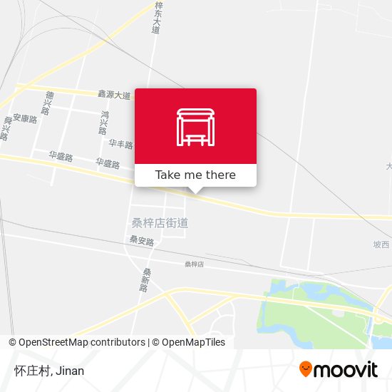 怀庄村 map