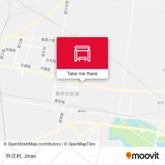 怀庄村 map