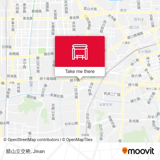 腊山立交桥 map