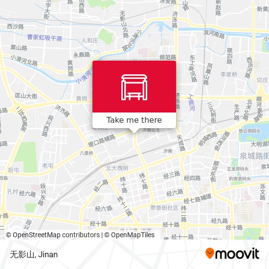 无影山 map