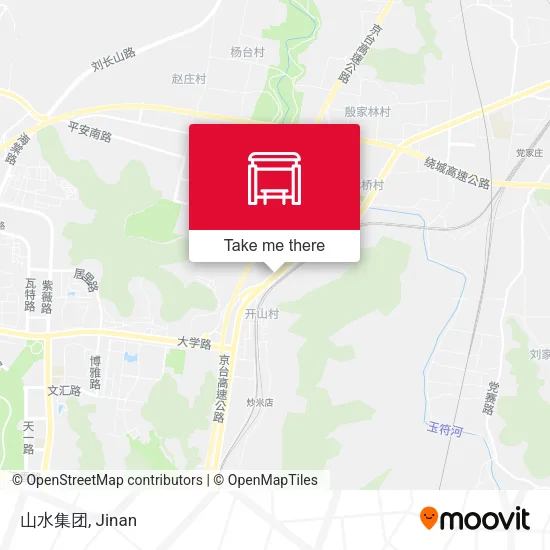 山水集团 map