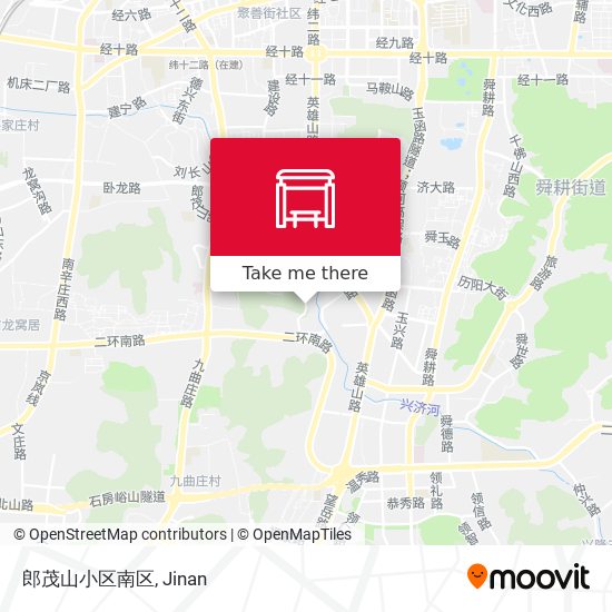 郎茂山小区南区 map