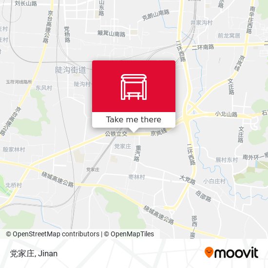 党家庄 map