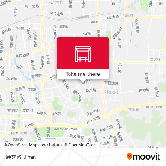 颖秀路 map