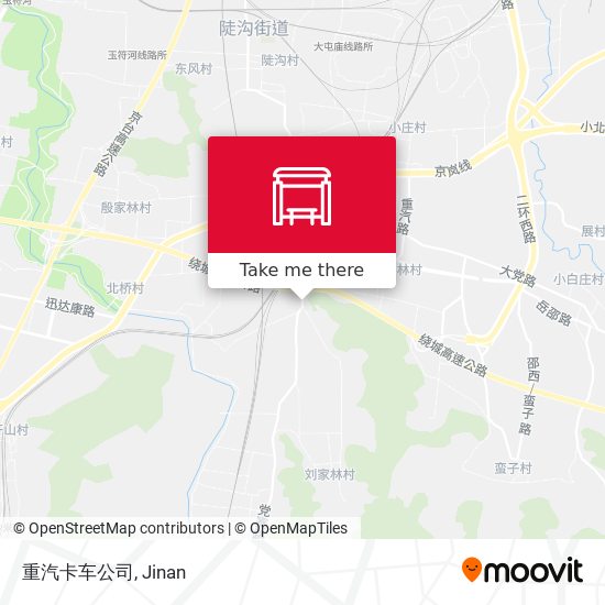 重汽卡车公司 map