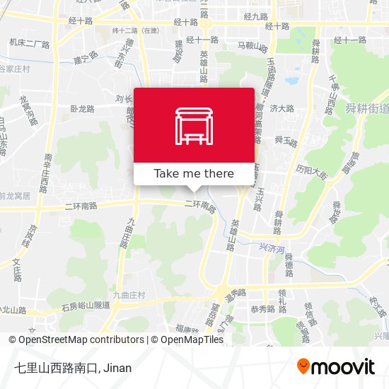 七里山西路南口 map