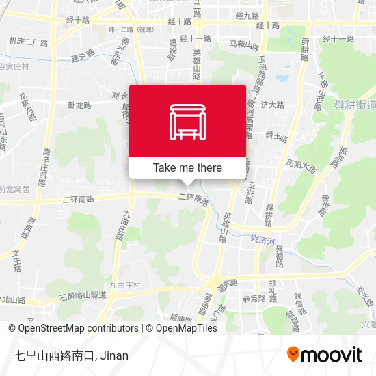 七里山西路南口 map