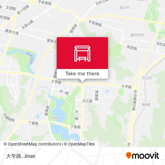 大学路 map