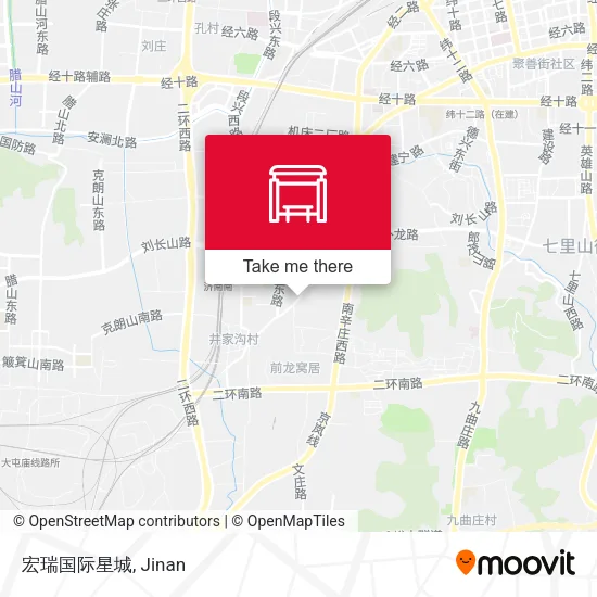 宏瑞国际星城 map