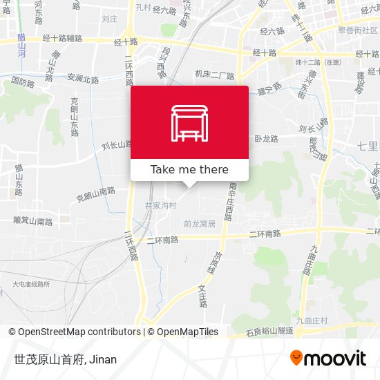 世茂原山首府 map