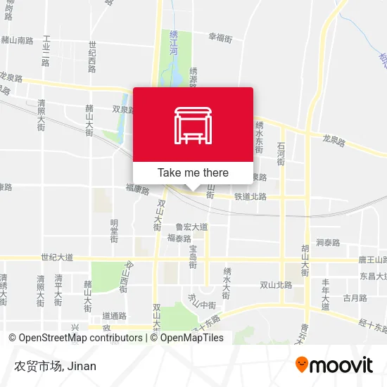 农贸市场 map