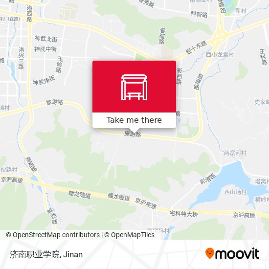 济南职业学院 map