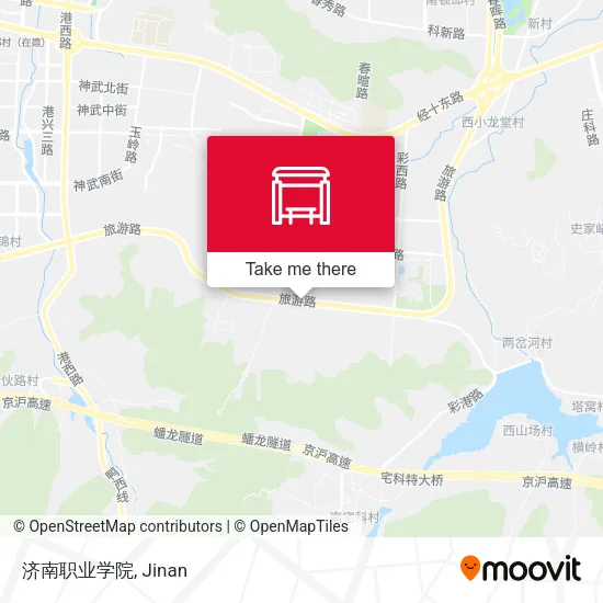 济南职业学院 map