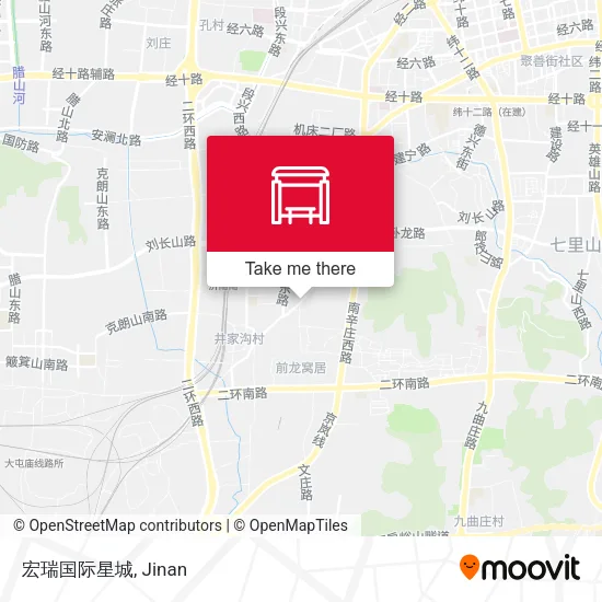 宏瑞国际星城 map