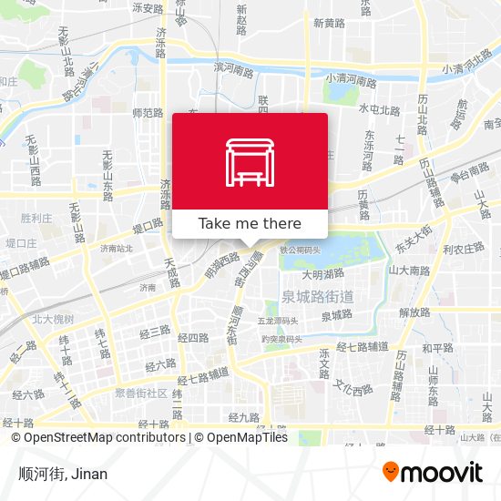 顺河街 map