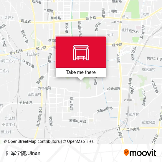 陆军学院 map