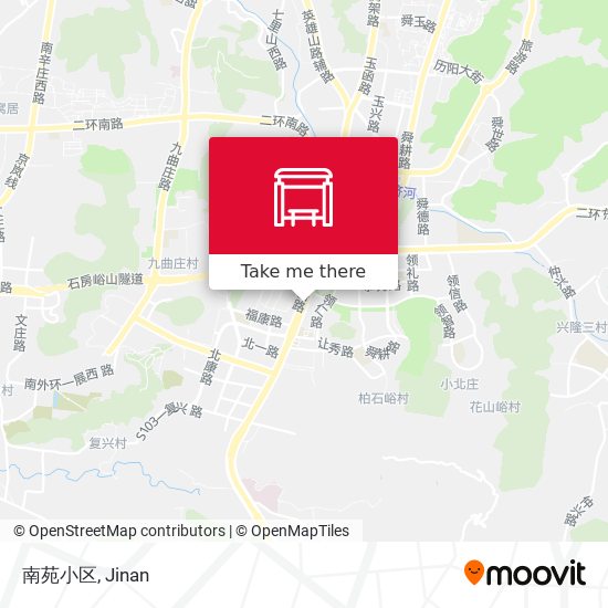 南苑小区 map